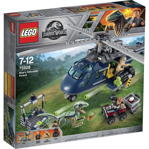 LEGO Jurassic World Blue's Helicopter Pursuit 75928