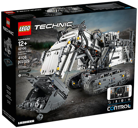 LEGO Technic Liebherr R 9800 Excavator 42100