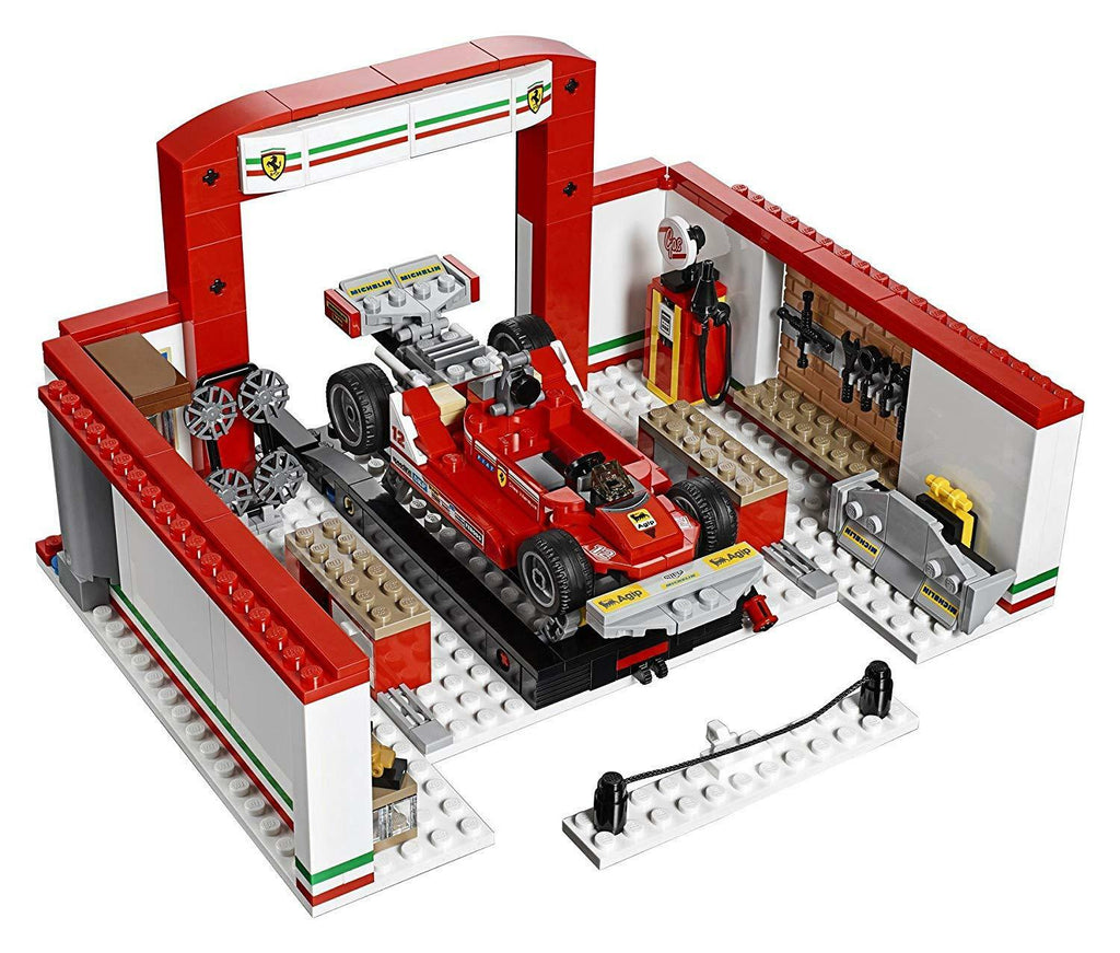 LEGO Speed Champions Ferrari Ultimate Garage Building Kit
